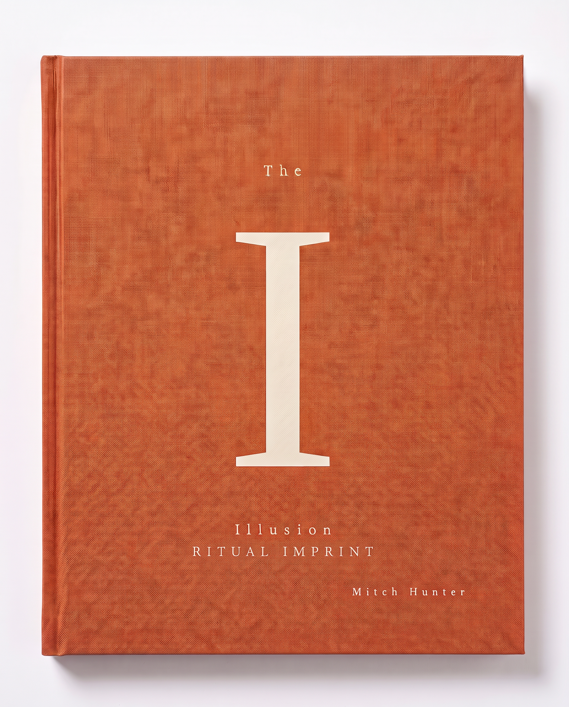 Hardcover first edition of The 'I' Illusion by Mitch Hunter